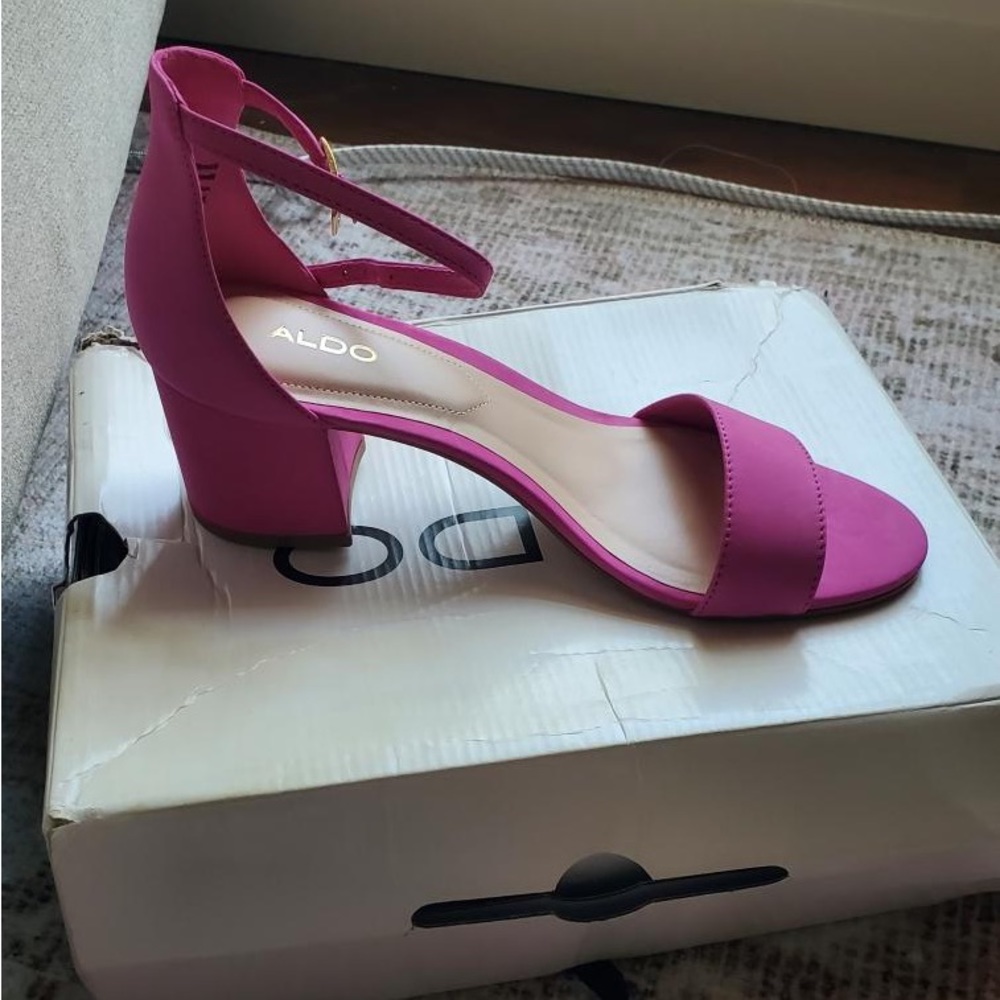 Hot pink heels